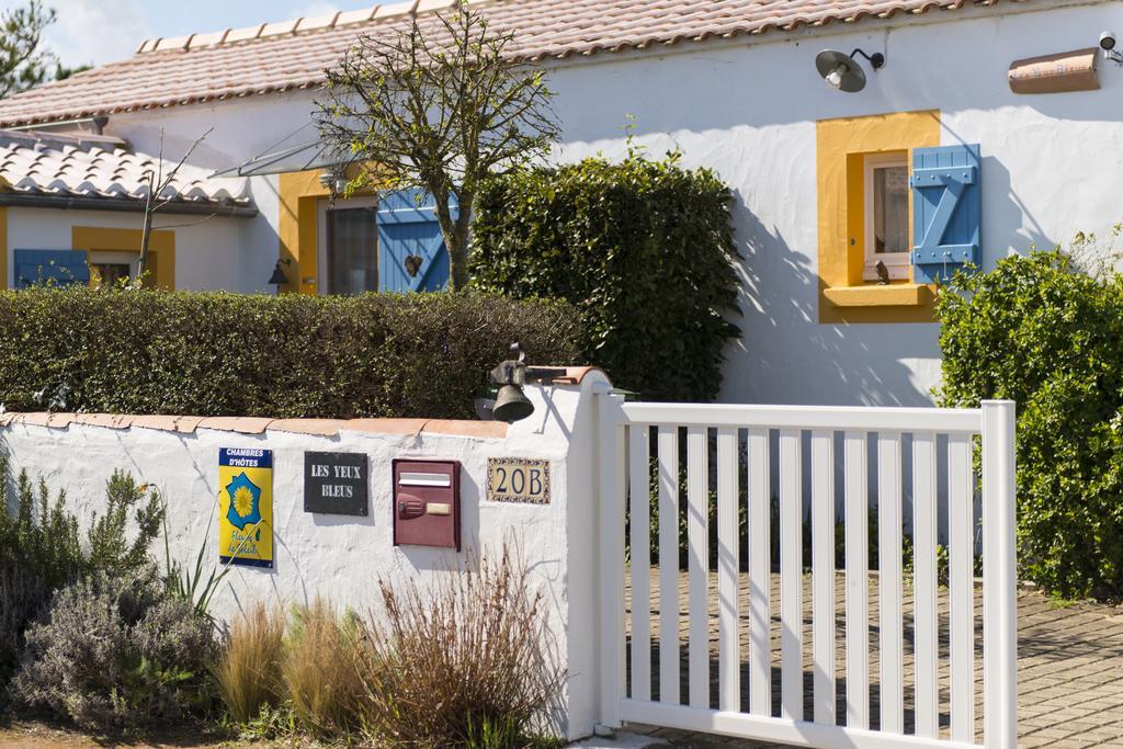 Les Yeux Bleus Bed & Breakfast Нуармутьє-ан-л'Іль Екстер'єр фото